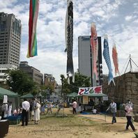 花隈こども祭りスプレーアート体験会の画像