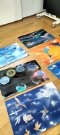 持子保育園スプレーアートイベント開催の画像