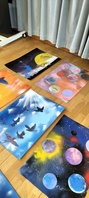 持子保育園スプレーアートイベント開催の画像