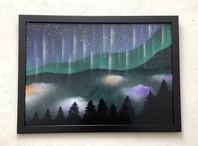 山本剛之のスプレーアート作品「ふるさと納税」で選べます。の画像